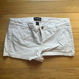 White Express Shorts - 2" seam